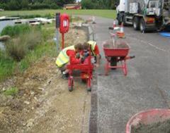 Kwik Kerb at Eton Rowing Club - Olympic Venue